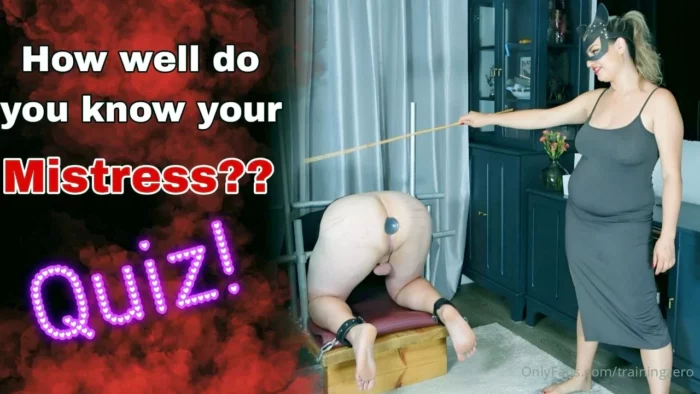 How Well Do You Know Your Mistress?? - MISS RAVEN / TRAININGZERO - MP4