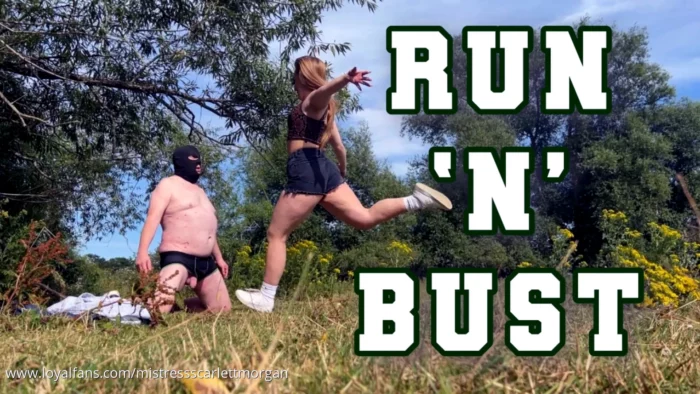 Run 'N' Bust - MISTRESS SCARLETT MORGAN - MP4