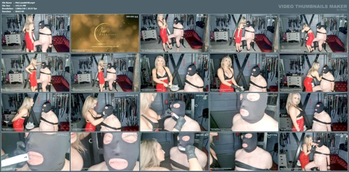 Slave Punishment - MISS COURTNEY - MP4