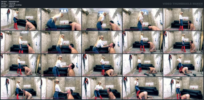 Slaps For The Sloppy Slave - MISTRESS KATHARINA / INSTITUTE OF DISCIPLINE - MP4