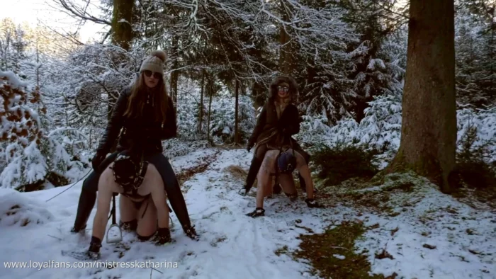 Exclusive Winter Pony Riding - MISTRESS KATHARINA / INSTITUTE OF DISCIPLINE - MP4