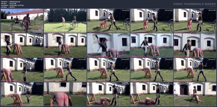 Caning Punishment - MISTRESS KATHARINA / INSTITUTE OF DISCIPLINE - MP4