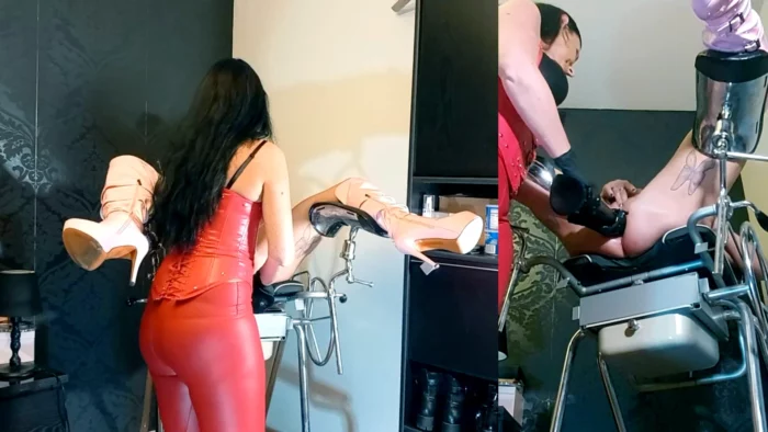 Deep In The Wet Asshole Of The Slut - LADY LUCIANA DI DOMIZIO / DOMINATRIX LUCIANA - MP4