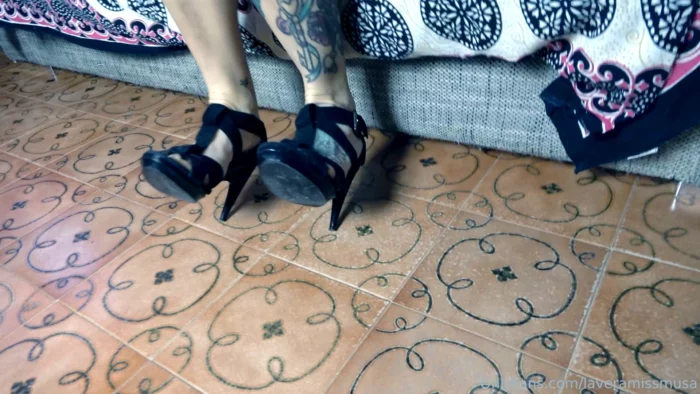 Worship My Lovely Feet Wearing These High But Comfortable Heels - MISS MUSA - MP4