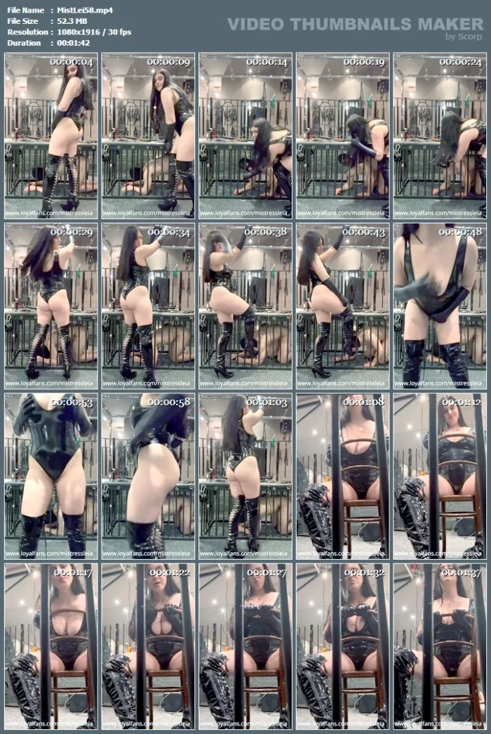 Caged Pet - MISTRESS LEIA - MP4