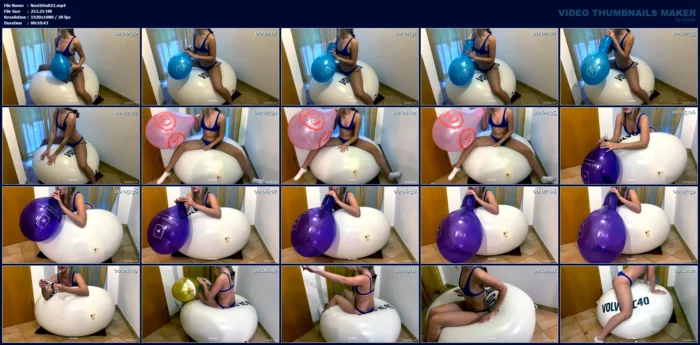 Hot B2p On A Huge Balloon - NASTILA STUDIO - MP4