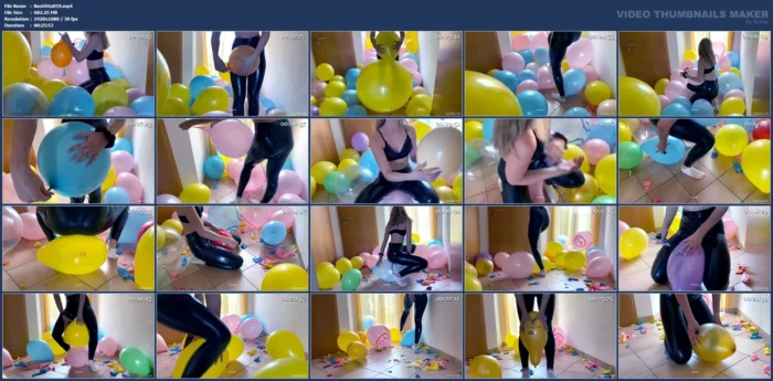 Hot Balloon Mass Pop - NASTILA STUDIO - MP4