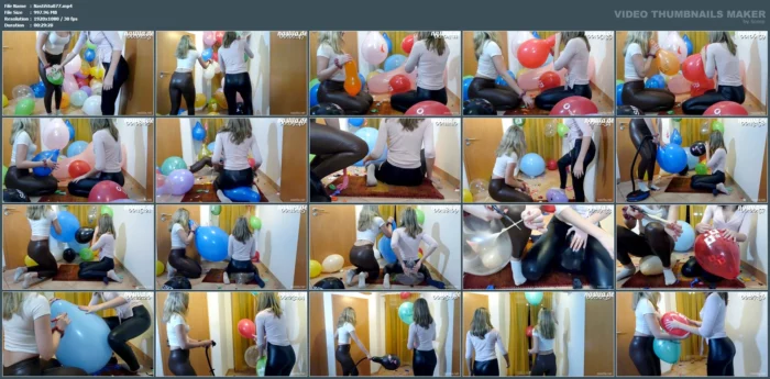 Helium Balloon Mass Pop - NASTILA STUDIO - MP4