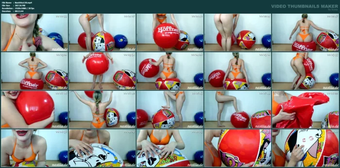 Hot Beachball Treatment - NASTILA STUDIO - MP4