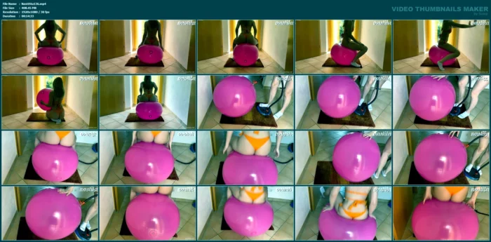 Pink Beachball S2p In Bikini - NASTILA STUDIO - MP4