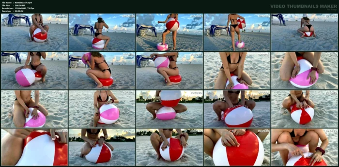 Spitting Beachballs At The Beach - NASTILA STUDIO - MP4