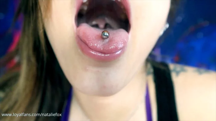 Lip Gloss, Teeth, Uvula - NATALIE FOX / WORSHIPNATALIE - MP4