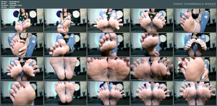 Cum Between My Toes - NATALIE FOX / WORSHIPNATALIE - MP4