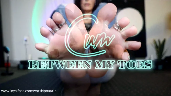 Cum Between My Toes - NATALIE FOX / WORSHIPNATALIE - MP4