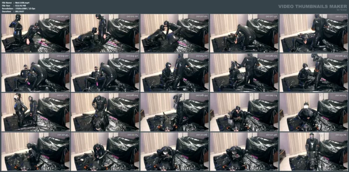 Heavy Rubber Fuck - NINA LTX - MP4