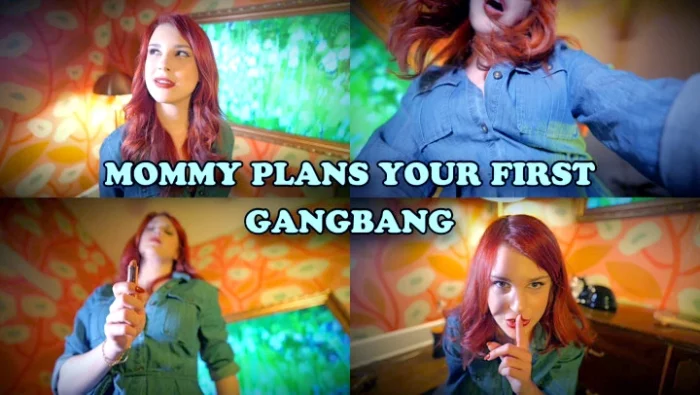 Mommy Plans Your First Gangbang - OLIVE WOOD / OLIVE GARTEN - MP4