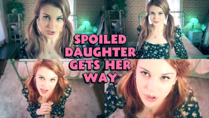 Spoiled Daughter Gets What She Wants - OLIVE WOOD / OLIVE GARTEN - MP4