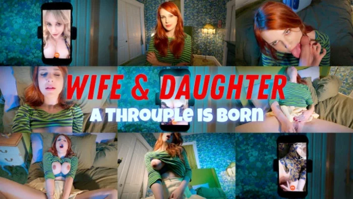 Wife And Daughter A Throuple Is Born - OLIVE WOOD / OLIVE GARTEN - MP4