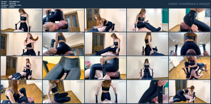 Facesitting Femdom In Tight Yoga Pants - PETITE PRINCESSES FEMDOM / PPFEMDOM / LIFESTYLE FEMDOM - MP4