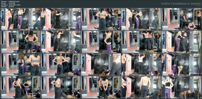 Trampled Before The Gym - Sorceress Bebe, Mistress Kayla, Mistress Odessa And Countess Christine Carter - PALACE F PRODUCTIONS / THEHUMANMAT - MP4