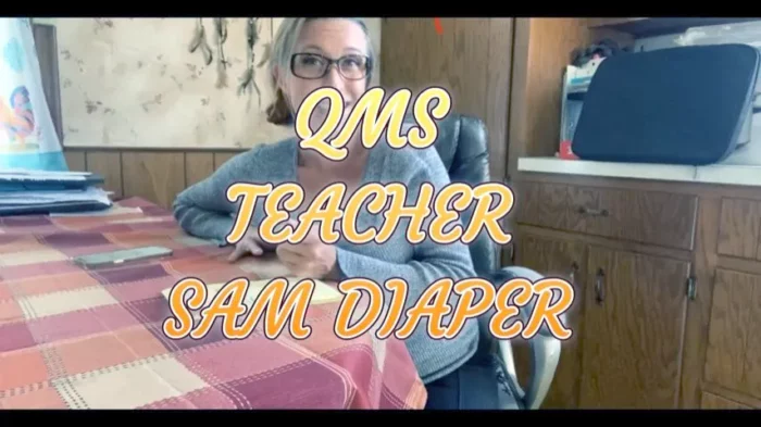 Teacher Sam Diaper - QUEENMOTHERSOLES / QUEENIEMSOLES - MP4