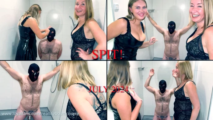 Spit! - REAL LIFE BDSM COUPLE / EMPRESS BELLA SADIC - MP4