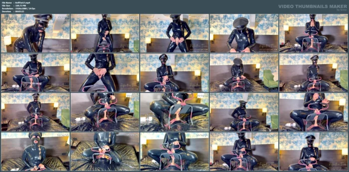 Sexchair Riding In Catsuit - REFLECTIVE TINA - MP4