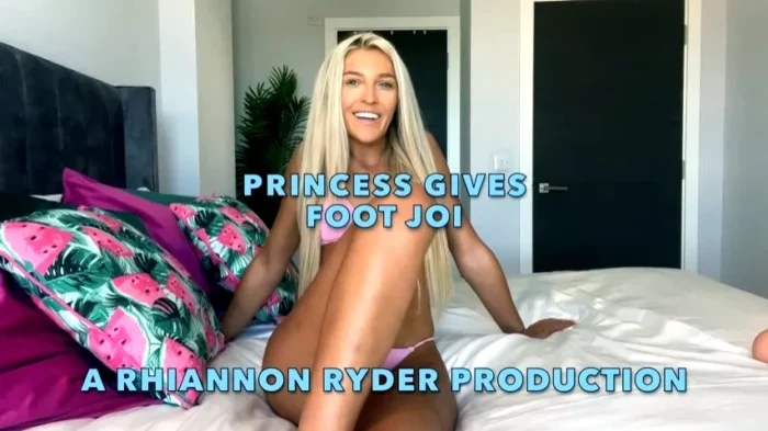 Gfe Foot Joi - RHIANNON RYDER / RHIANNONRYDER1995 - MP4