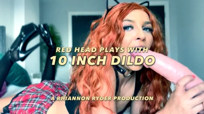 Red Head Huge Dildo And Dirty Talk - RHIANNON RYDER / RHIANNONRYDER1995 - MP4