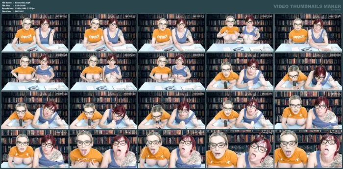 Asmr Ahegao Bukkake For Library Geeks - ROXY COX - MP4