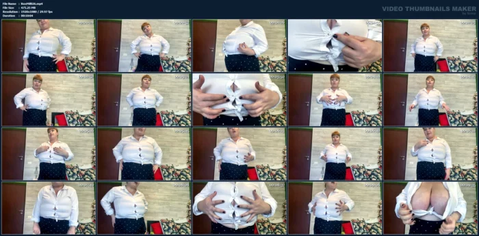 A Very Tight Shirt Is About To Be Ripped - ROXANNE MILLER - MP4