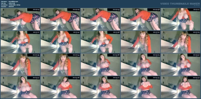 Bouncing For You In Different Poses - ROXANNE MILLER - MP4