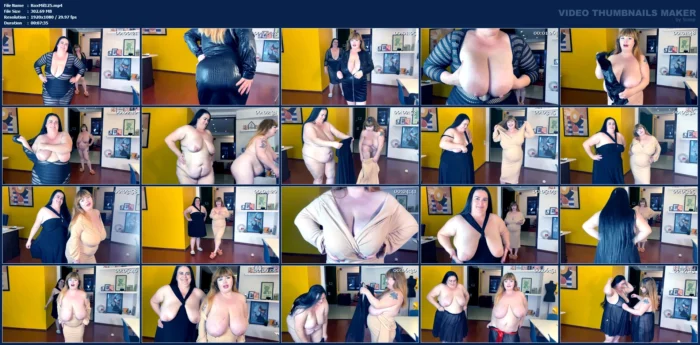 Burping Catwalk With Katey Ssbbw - ROXANNE MILLER - MP4