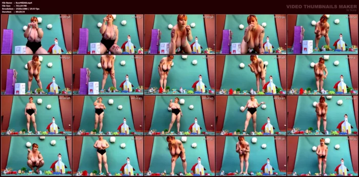 Giantess Roxanne Eats Townsville - ROXANNE MILLER - MP4
