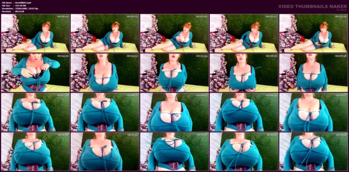 Rough Bouncing Of Huge Boobs - ROXANNE MILLER - MP4