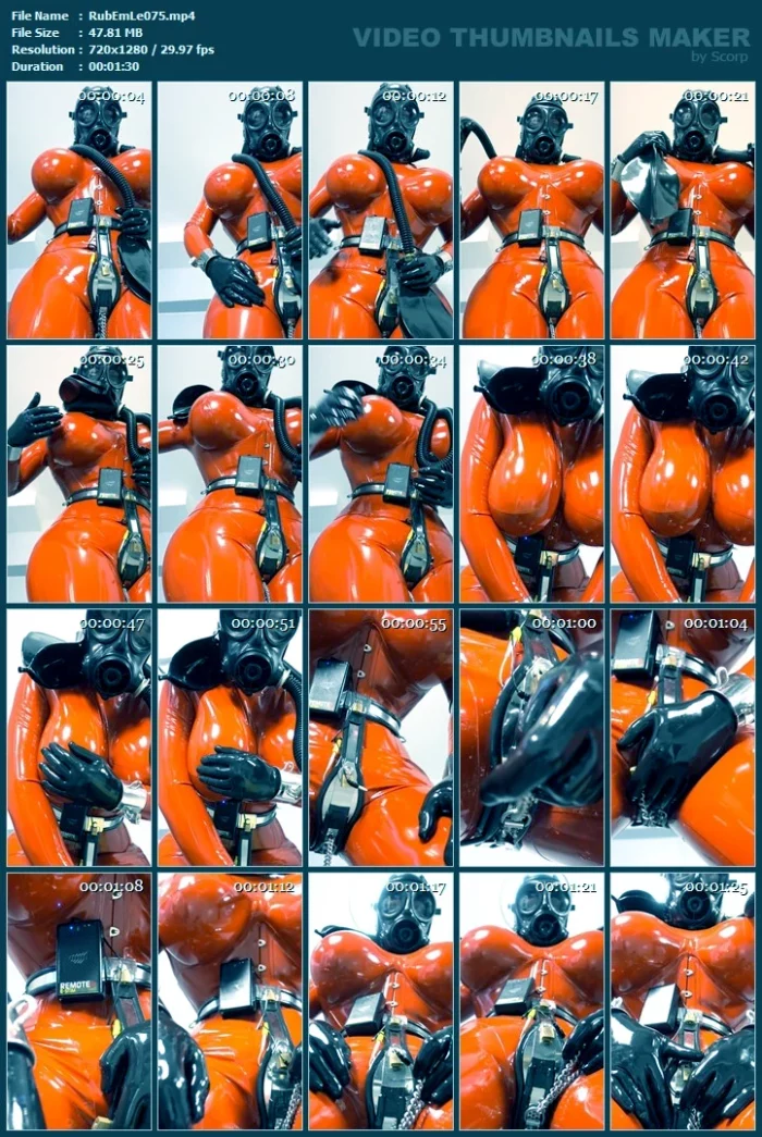 Good Morning Rubber Pervs - RUBBERDOLL EMMA LEE - MP4