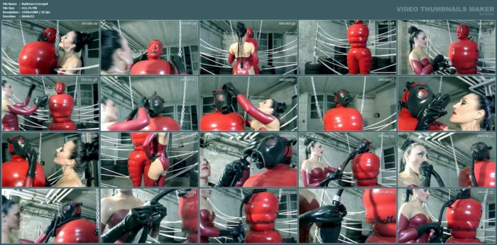 Inflatable Rubber In The Garage - RUBBERDOLL EMMA LEE - MP4