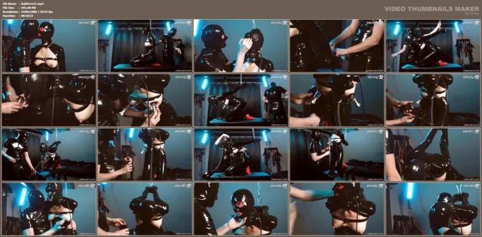 Challenging Electro Torment - RUBBER PERVS - MP4