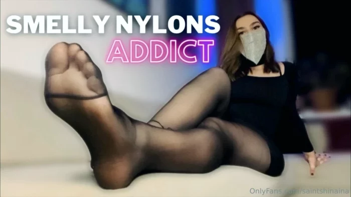 Get On Your Knees And Worship My Sweaty Nylons! - SAINT SHINAINA - MP4