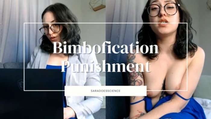 Bimbofication Punishment - SARADOESSCIENCE / SARA CALLORI - MP4