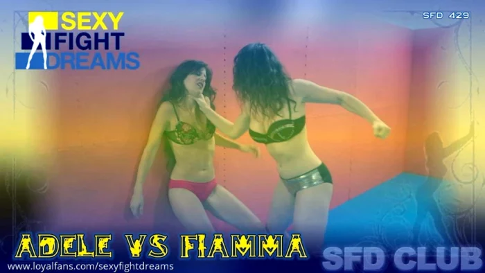 Sfd429 Adele Vs Fiamma – Hot Models Compete In A Hairpulling Catfight Over A Job - SEXY FIGHT DREAMS - MP4