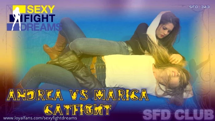 Sfd343 Andrea Vs Marica - SEXY FIGHT DREAMS - MP4