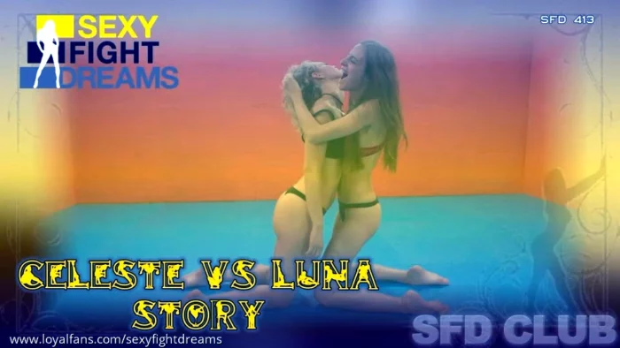 Sfd413 Celeste Vs Luna – 40 Min Of Aggression And Sensuality - SEXY FIGHT DREAMS - MP4