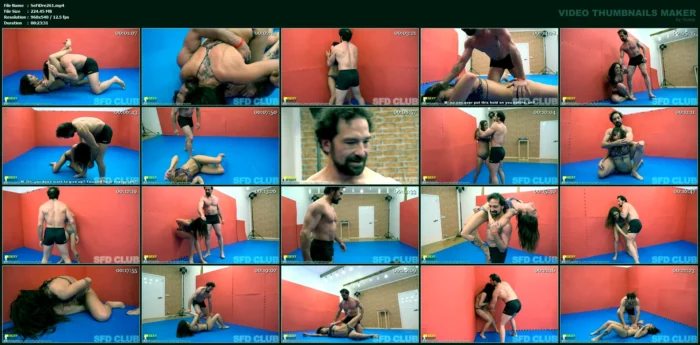 Sfd337 Andrea Vs Max - SEXY FIGHT DREAMS - MP4