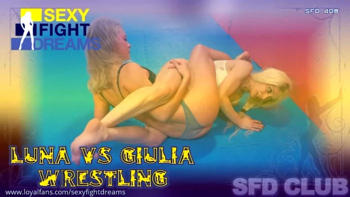 Sfd408 Luna Vs Giulia – Competitive One-Sided Wrestling 2 - SEXY FIGHT DREAMS - MP4