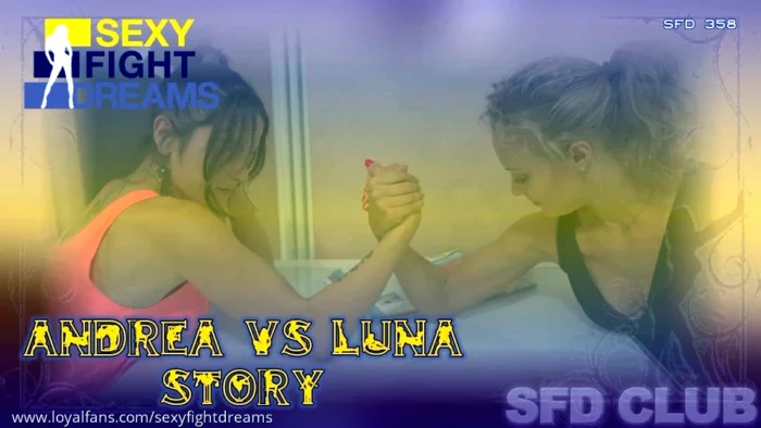 Sfd358 Andrea Vs Luna - SEXY FIGHT DREAMS - MP4