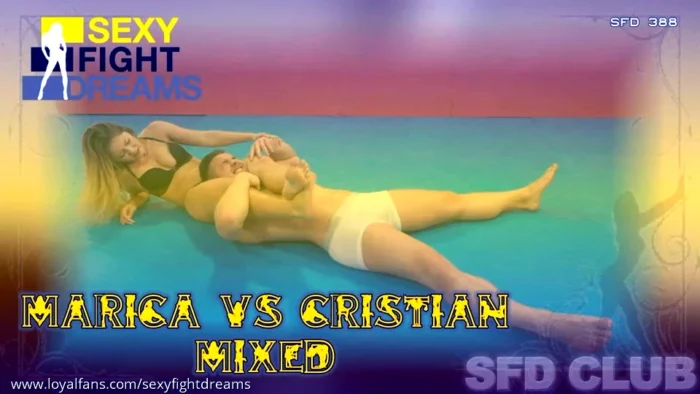 Sfd388 Marica Vs Cristian – Mixed Wrestling- The Beauty And The Beast - SEXY FIGHT DREAMS - MP4