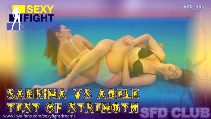 Sfd390 Sabrina Vs Adele- Who Is Stronger - SEXY FIGHT DREAMS - MP4