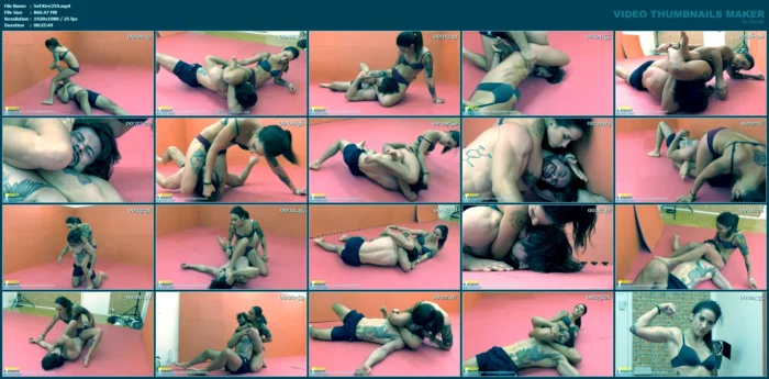 Sfd282 Beatrice Vs Enrico – Mixed Wrestling - SEXY FIGHT DREAMS - MP4