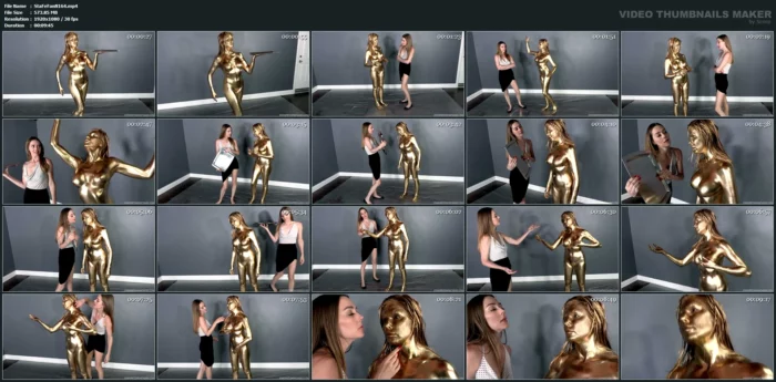 Living Sculpture - STARS FETISH FANTASIES / STARBONDMEDIA - MP4